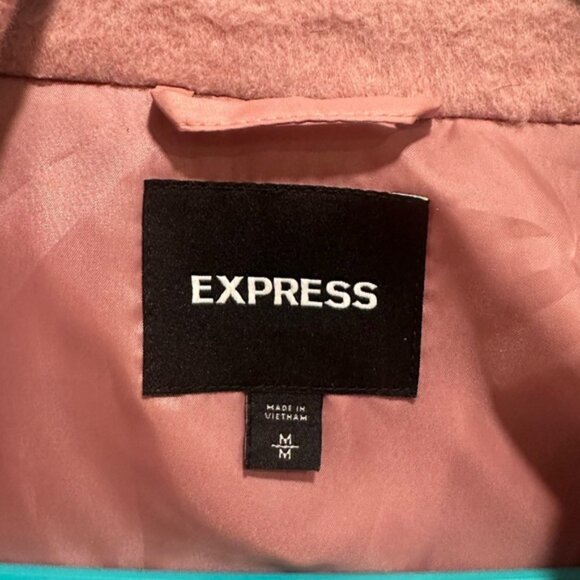 Express Women's Blush Pink Blazer - Picture 3 of 5
